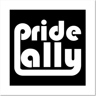 Pride Month Merchandise v10 "Pride Ally" Posters and Art